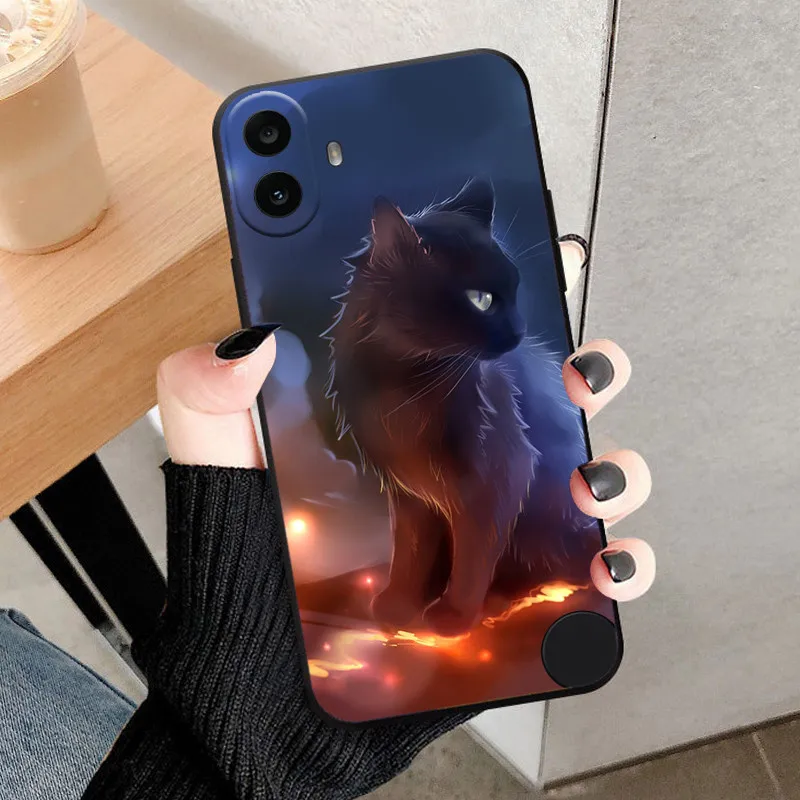 Soft Silicone Shockproof Wolf & Lion Design Phone Case - 2024 Edition