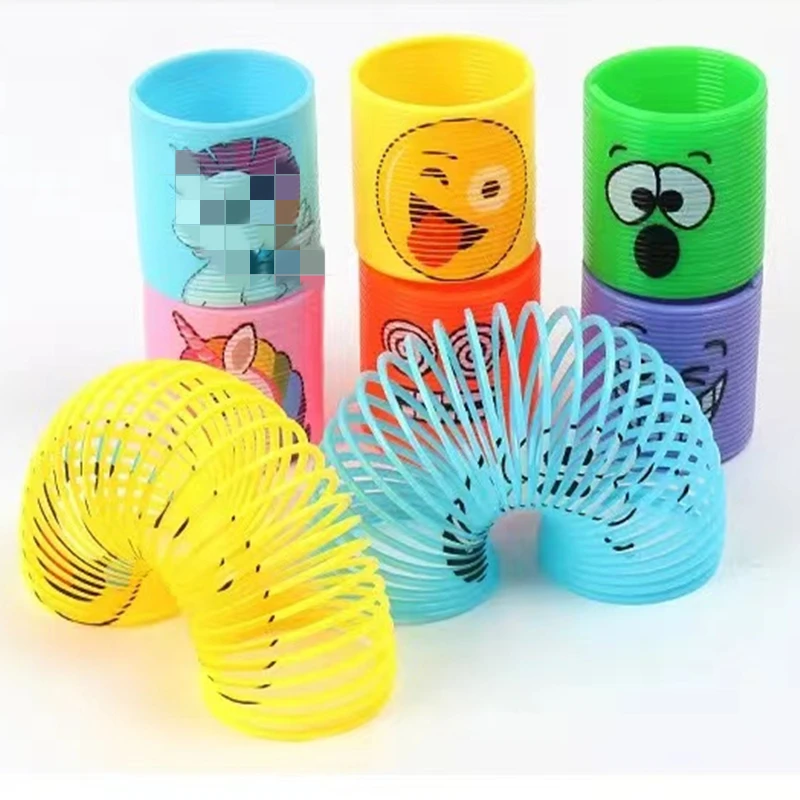 Spring Toys 12PCS Mini Rainbow Circle Ring Party Supplies