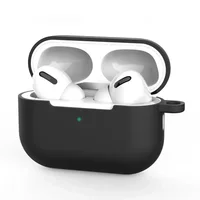 For AirPods Pro Protective Case Silicone New Solid Color Apple Bluetooth Headset Soft Case Protective Cover 6