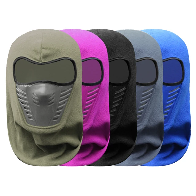 Outdoor Mask Hat Riding Men And Women Thickened Fleece Hat Face Protection Riding Equipment Warm Windshield Winter Hood 3