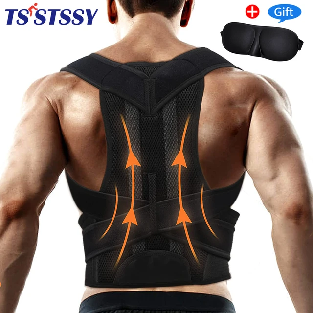 2023 Back Posture Corrector Shoulder Support Belt Upper and Lower Back Pain  Relief Improve Spine Clavicle Brace Posture Vest - AliExpress