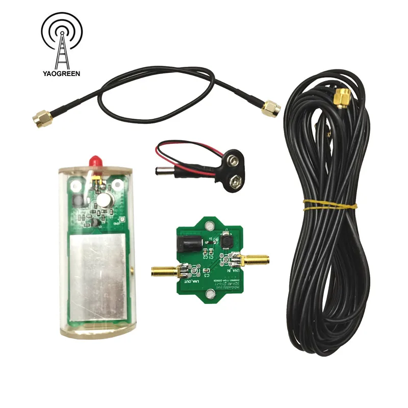 antenna tv channels YAOGREENHAM Mini-Whip MF HF VHF SDR MiniWhip Shortwave Active Antenna For Ore Tube Transistor Radio RTL-SDR Receive Hackrf One best hd antenna indoor TV Receivers