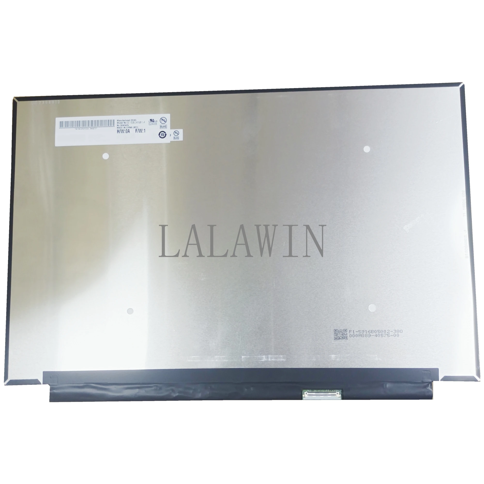 

B160UAN01.J оригинальный 1920X120 0 IPS 16,0 дюймовый ЖК-экран ноутбука, панель дисплея, матрица