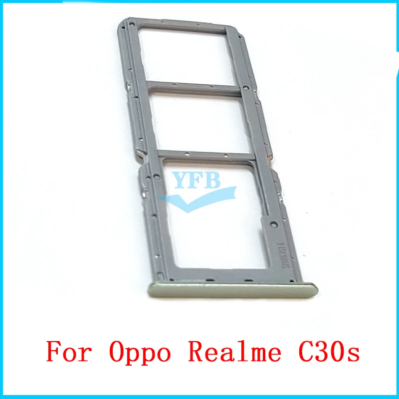 For Oppo Realme C3 C11 / C11 C15 C20 C21 C25 C21Y C25Y C30 C30S C31 C33 C35 C51 SIM Card Tray Slot Holder Adapter Socket blank sim card sim card converter