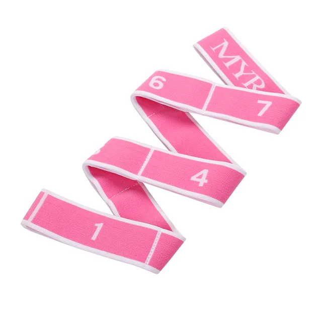 Children's Dance Elastic Band Digital Section for Stretching Resistance Belt Exercise Gymnastics Girls Rubber Band for Training 5