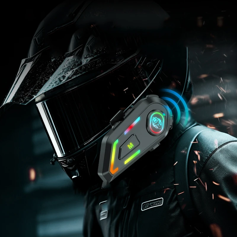 

Bluetooth-гарнитура для мотоциклетного шлема, 1000 мАч