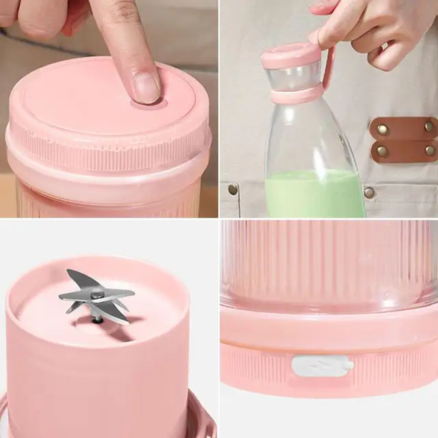 Hordozható Juicer Blender Kis Blade Cup Gyümölcs Electric Smoothie Mini Gyors Palack Gyümölcskeverék Extraktorok - Image 3