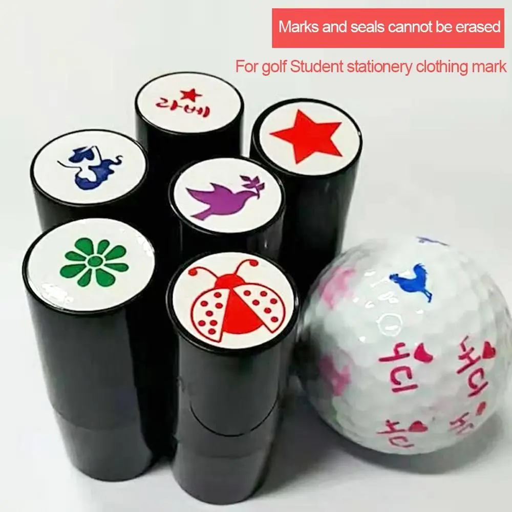 Golf Accessories Symbol Golf Ball Stamper Stamp Marker Impression Seal Quick-dry