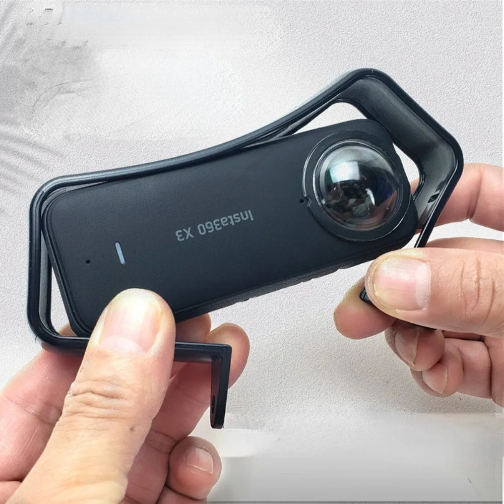 Action Camera Accessory Horizontal Shooting Protective Cage For Insta360 One X3 X2 PC Housing Frame Case Vertical Support Holder Mount