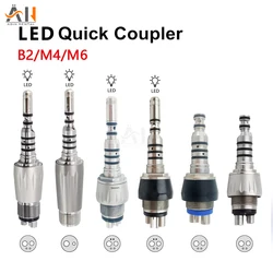 2/4/6Hole Dental Quick Coupler LED Coupler Coupling Adaptor For KAVO Fiber Optic High Speed Handpiece