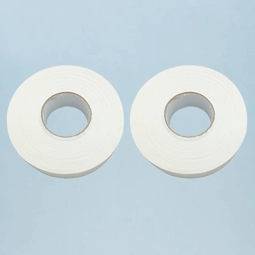 

2 Pcs 20M Hockey Stick Tape Sticky Tape Anti-slip Sports Waterproof Tape Hockey Stick Wrapper for Practice Sports Use (White)