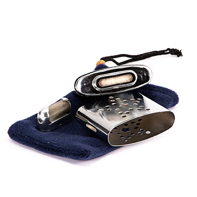 Hordozható Folyékony Üzemanyag Mini Kézmelegítő Újrafelhasználható Kemence Cink Ötvözet Zseb Kézzel Melegebb Praktikus Téli Fűtőégető Szabadtéri Égő - Image 3