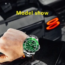 

Demirsen Drop Shipping Luxury Sapphire Glass Luminous Automatic Wristwatch Waterproof 200M Top Brand Mechanical Watch for Men
