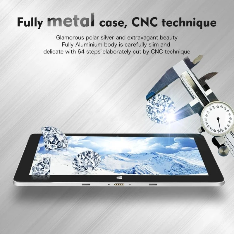 2024 Hot Sales 10.8 INCH 64 Bit 2GB RAM +32GB ROM M06 Windows 10 Cameras Quad Core Bluetooth-Compatible Micro Usb 5