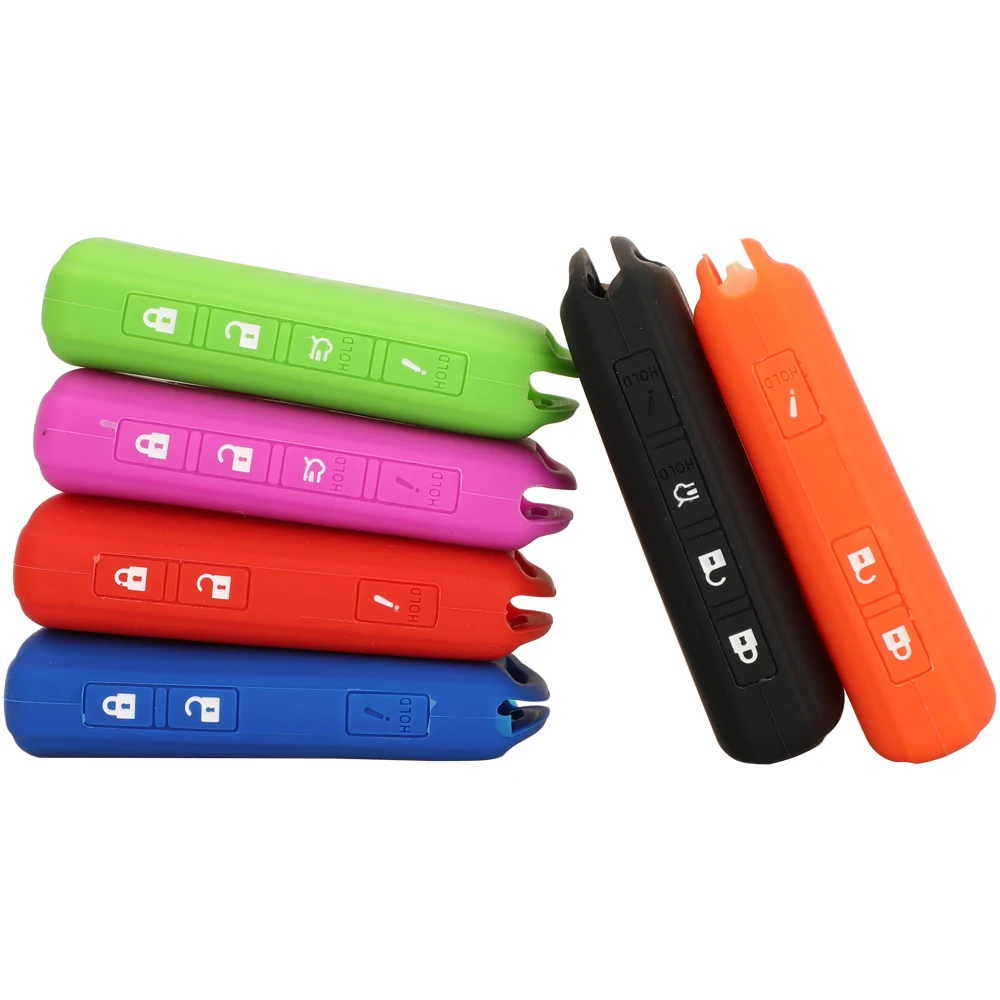 Jingyuqin 10 Pz 4 Btn Silicone Colorato Chiave A Distanza Caso Della Copertura Per Mazda 6 Mx-5 Miata Rf Mazda 3 Hatchback Mazda Cx-30 Sostituire