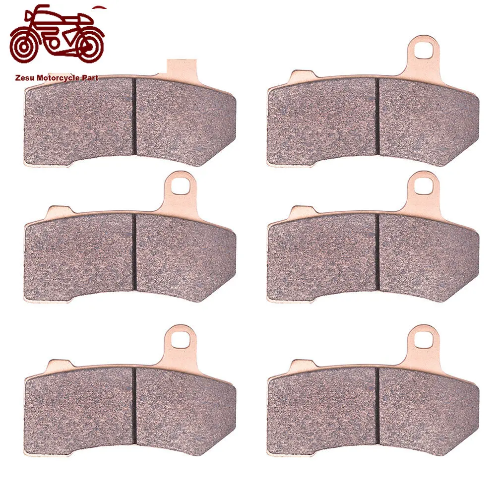 

Front Rear Brake Pads Set For HARLEY DAVIDSON VRSCAW 1250 V-Rod 08-10 VRSCDX 1250 Night Rod 2008-17 VRSCF 1250 Muscle 2009-2017