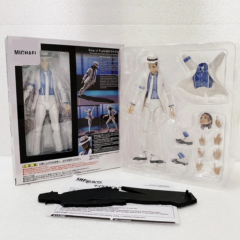 MICHAEL Jackson Action Figure Smooth Criminal Moonwalk Model Toy