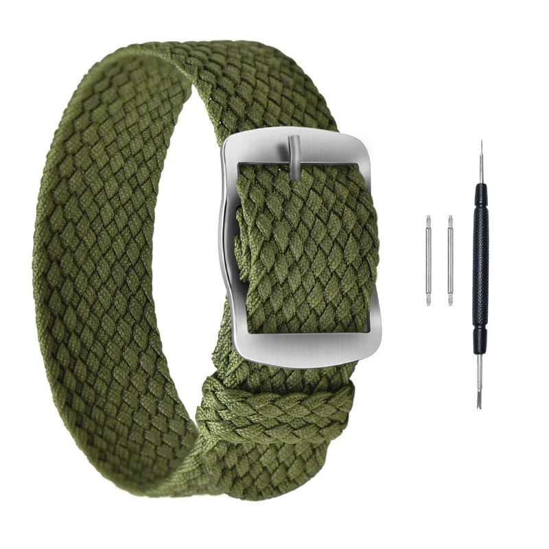 Premium Nylon Watch Strap - Universal Fit, Multiple Sizes Available