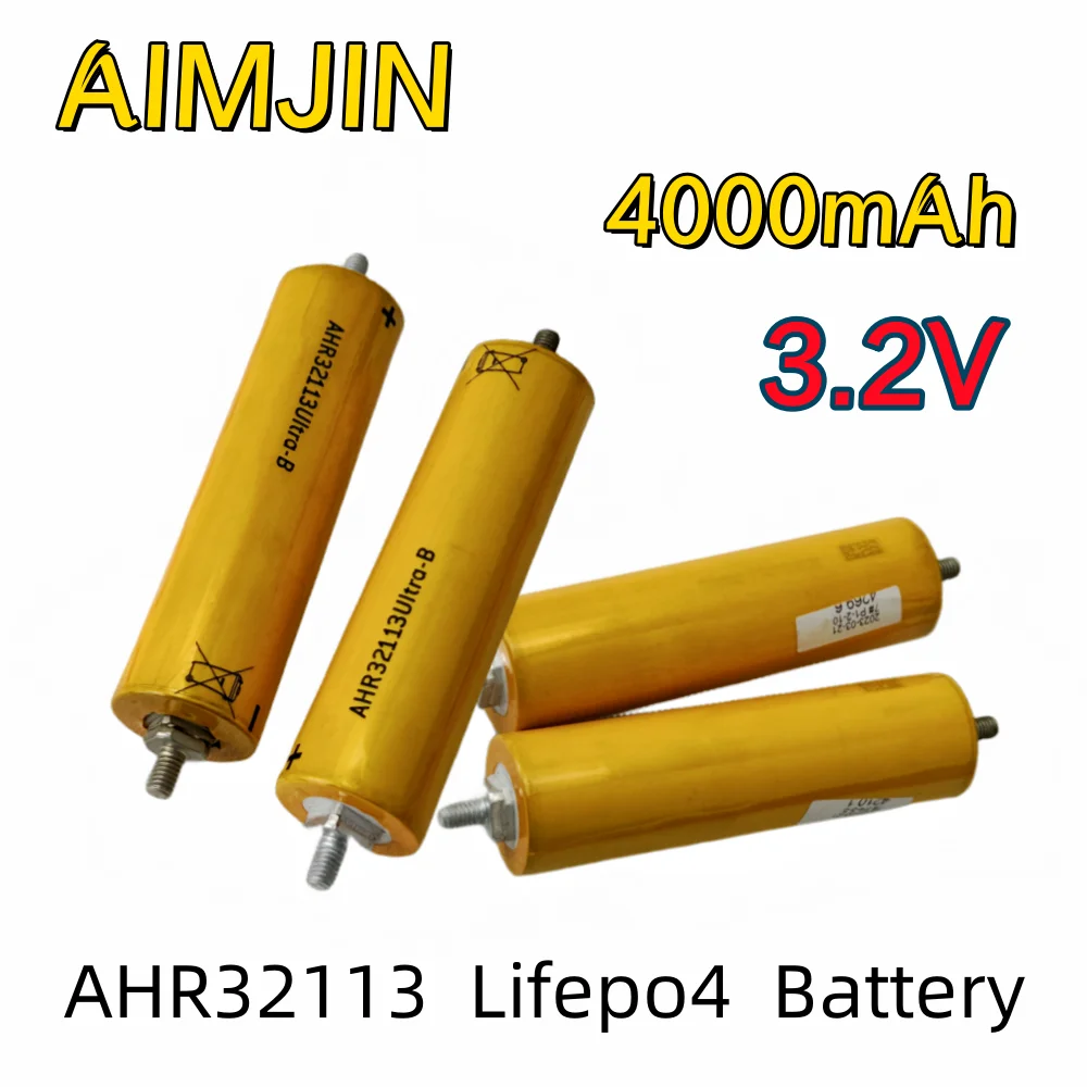 

3.2V 4000mAh 45C For A123 AHR32113 Lifepo4 Rechargeable lithium iron phosphate battery