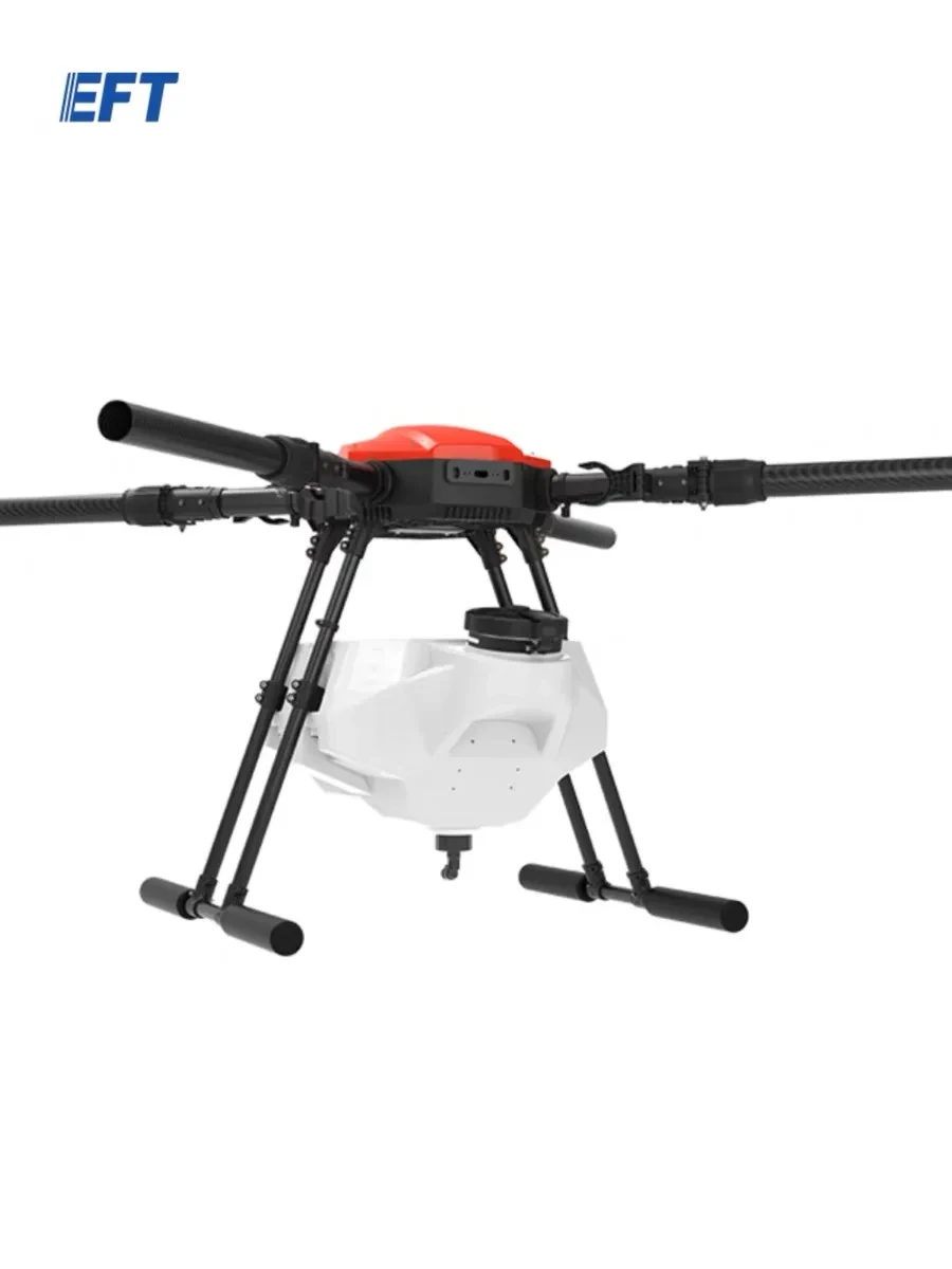 EFT 농업용 스프레이 프레임 키트, 4 축 접이식 쿼드콥터, Hobbywing X9 전원 시스템, E416P, 16L, 16kg