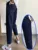 Slimming Straight Leg Jeans High Waist Cotton Stretch Denim Spring Autumn Women's plus Size Carrot Pants Casual Classic Sle