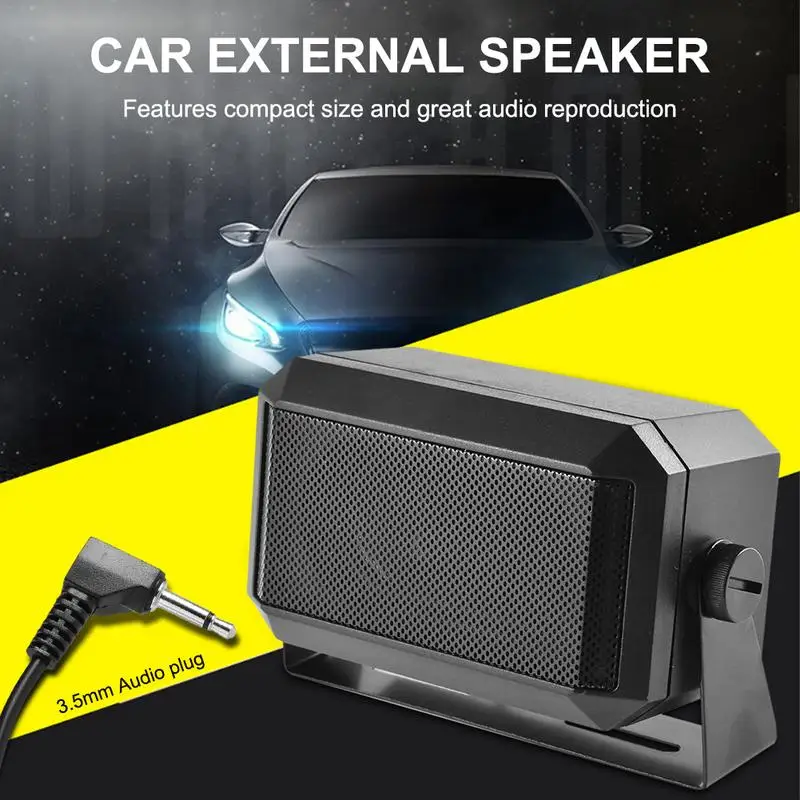 

2020 Newest Car External Speaker Sound Box Loudspeaker car radio external Quality speaker for Kenwood Style External Speaker