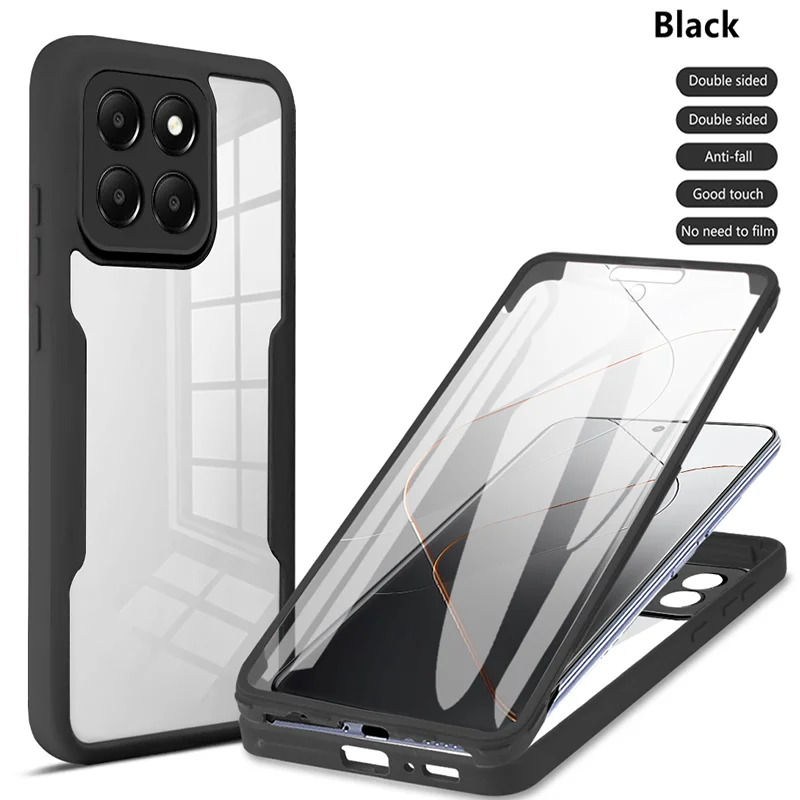 Luxury 360 Full Body Protection Shockproof Soft Silicone Phone Case