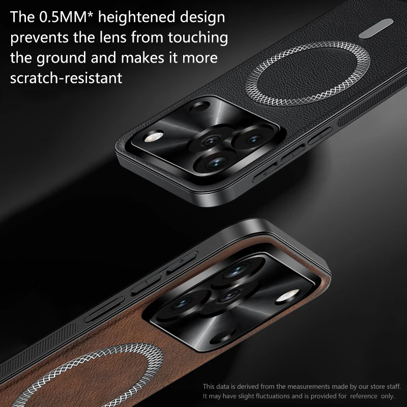 Premium Business Magnetic Leather Ultra-Thin Anti-Drop Case - Shockproof Protection Cover