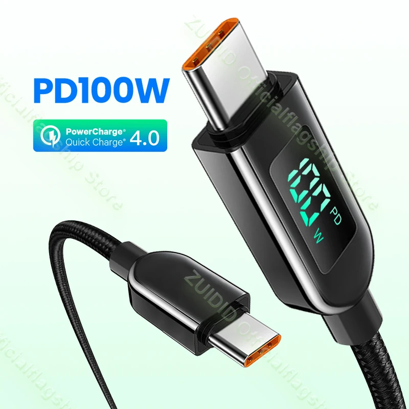 USB-кабель с разъемом USB Type-C 6 А для Huawei PD100W 5A | Мобильные телефоны и аксессуары