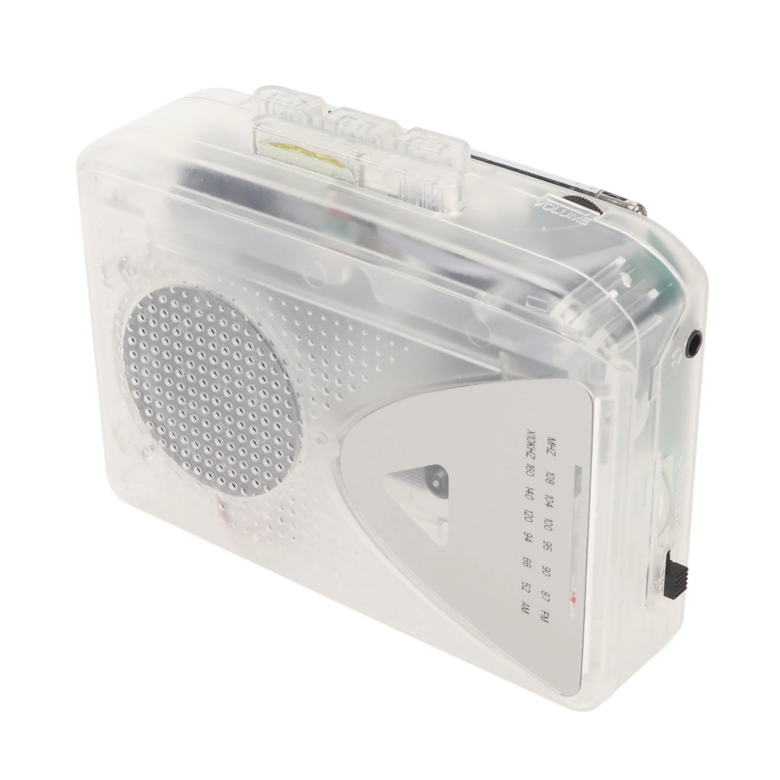 Stereo Cassette Tape Player Support FM AM Radio 3.5mm Jack Speaker Portable for Music