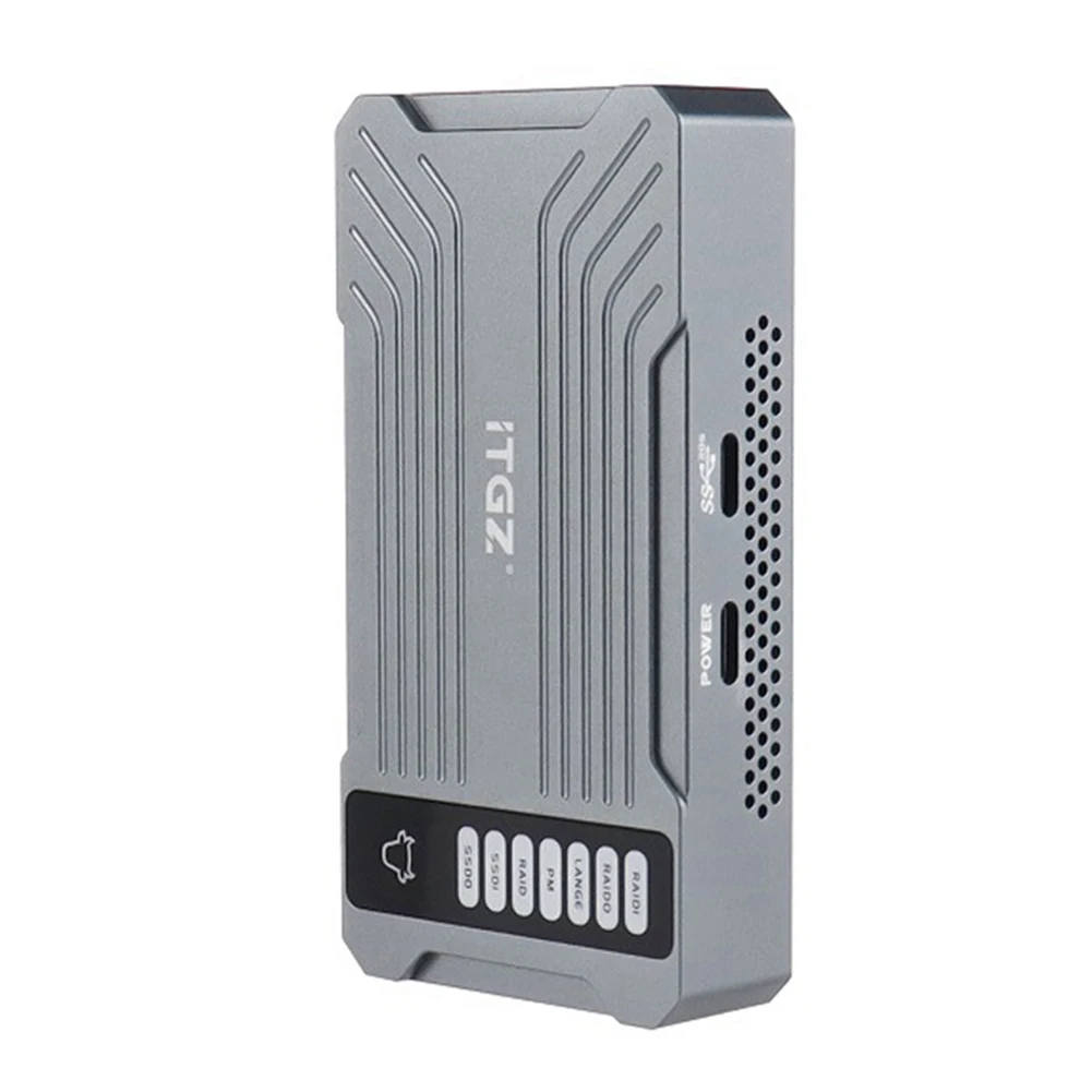 M.2 NVME SSD RAID ̽   ϵ ̺ Ŭ, 20Gbps    SSD ̽, M Ű USB3.2 Gen2, PC ƮϿ