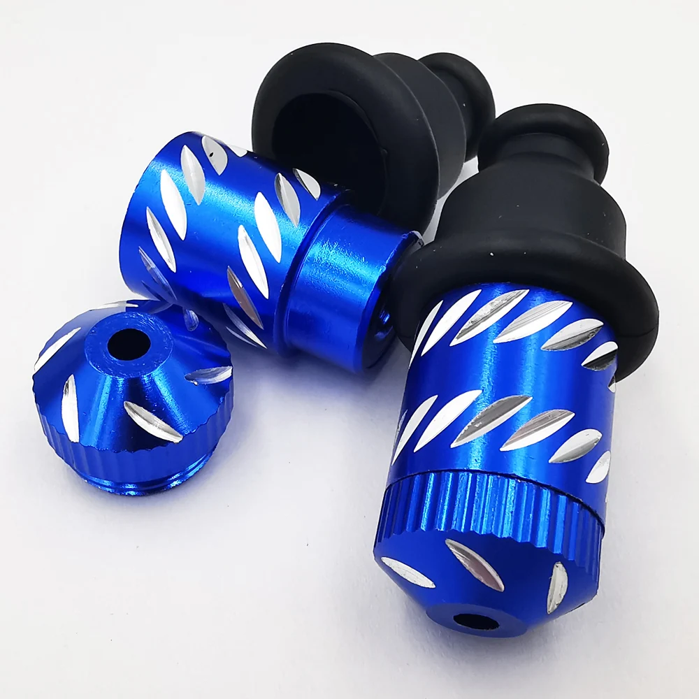 Tobacco Smoking Accessories 1/5Pcs/Lot Aluminum Alloy Nipple Smoking Pipe with Rubber Mouthpiece Mixed Color