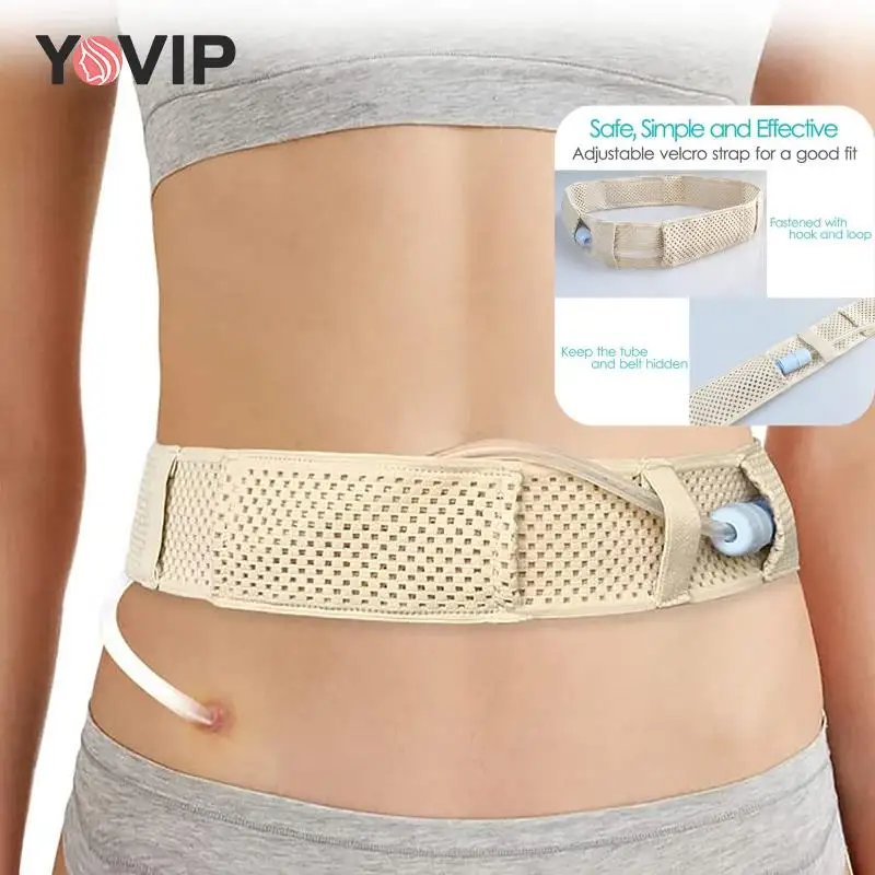 

Peritoneal Dialysis Waist Belt Catheter Protector Adjustable Abdominal Belt Catheter Fixation Device Back Support Protector