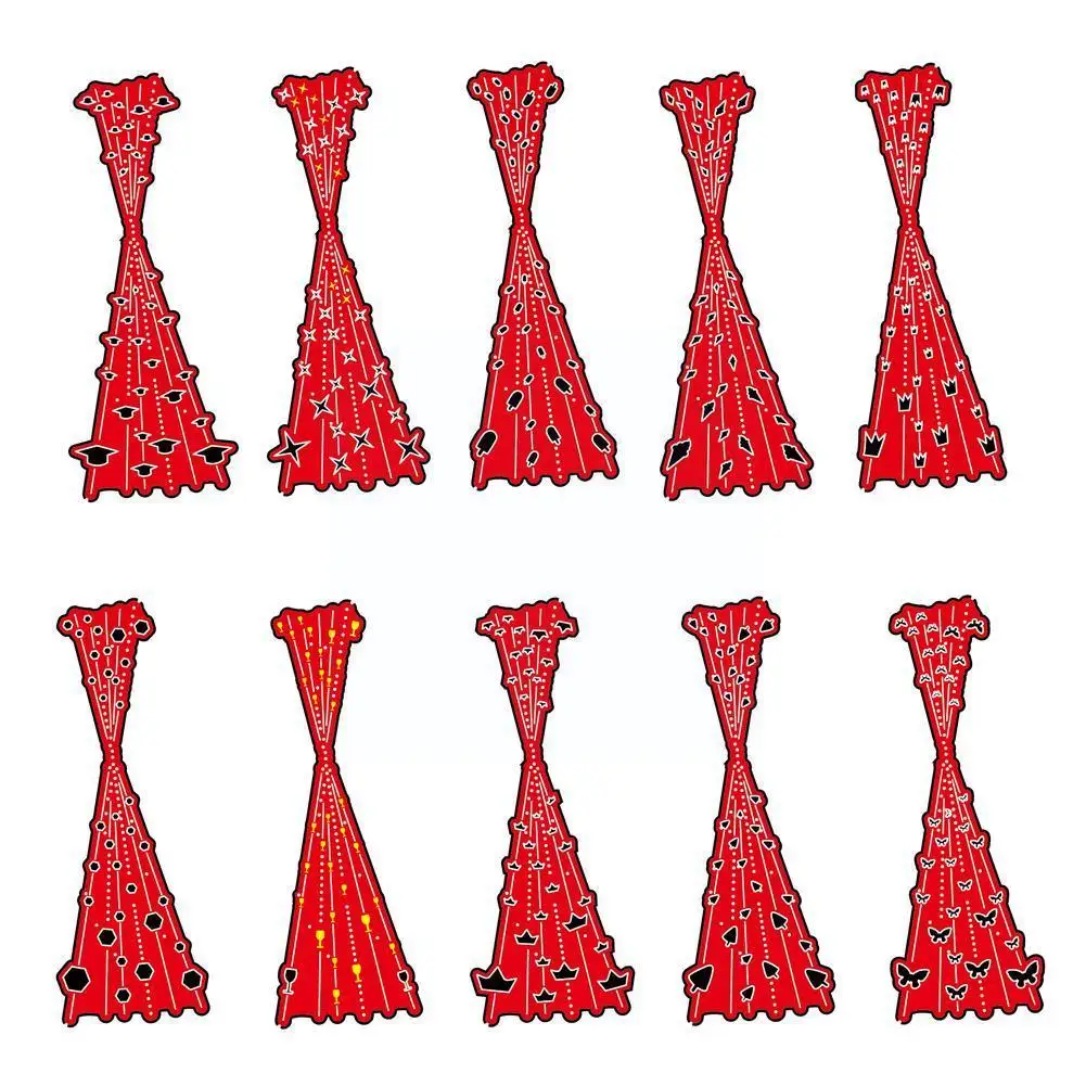 Die Cutters For Card Making Metal Cutting Bubble Spotty Line Die Cuts Metal Stencils Scrapbooking Tool For Card Scrapbookin R8N0