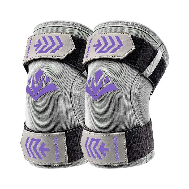 Knee Support Knee Support Sleeve Knee Brace Adjustable Hook&loop Compression Fitness Training Squat Equipment Bodybuilding Strength Lifting