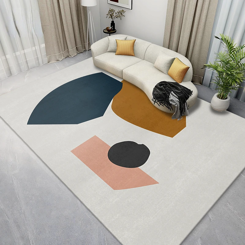 

Роскошные скандинасветильник кие светлые ковры в стиле Ins, минималистичный Декор для спальни, прикроватный ковер, большой коврик для гостиной, ковры для балкона, коврик для отдыха