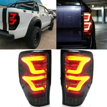 Auto Led Turn Signal brake Reverse Lights Fit For Ranger T6 T7 T8 Raptor Xl Xlt Wildtrack 2012-2021 Rear Tail Lights Lamps 1