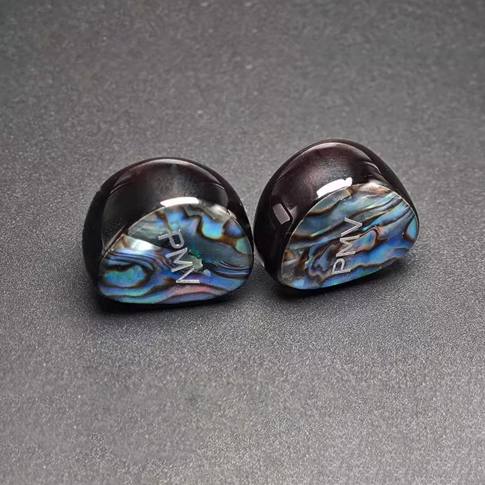 PMV PP 1Planar Magnetic φ14.2mm 2PIN HiFi PMD IEM Earphones Planar Magnetic Headphones in-ear