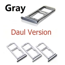 Premium SIM and Card Tray Holder Replacement Adapter (Daul -Gray)