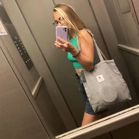 JIOMAY sacs à bandoulière Sac de courses sacs porté épaule  cabas femme sac femme sac bandouillere femme sacs à main sac  sacoche femme Sac de Shopping en toile pour femmes fourre-tout à bandoulière en velours côtelé 2 4