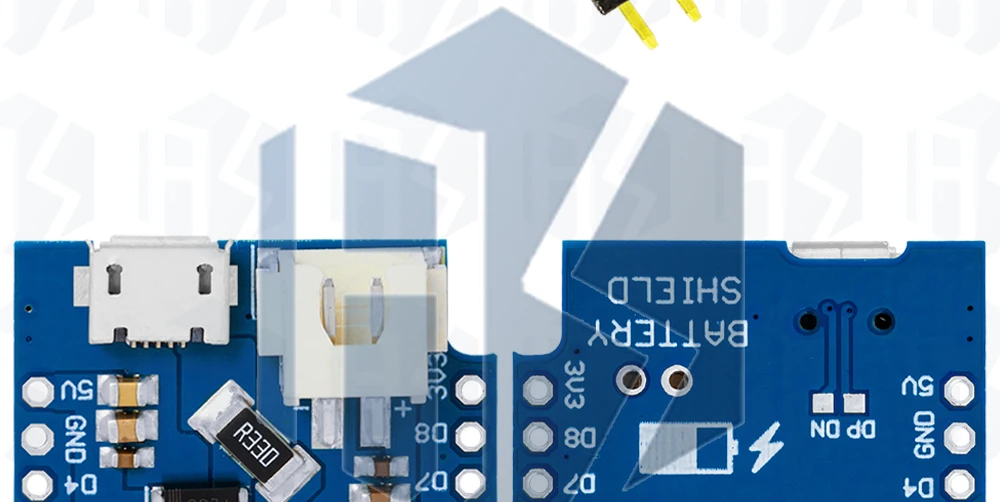 1~10PCS Batterieschutz V1.1.0 für WEMOS D1 Mini Einzel-Lithium-Batterie-Ladung & Boost – Detail 11