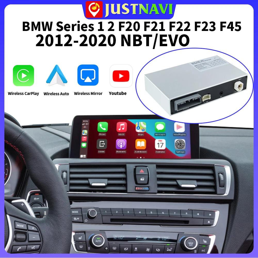 JUSTNAVICarPlayforBMWSeries12F20F21F22F23F4520122020NBT