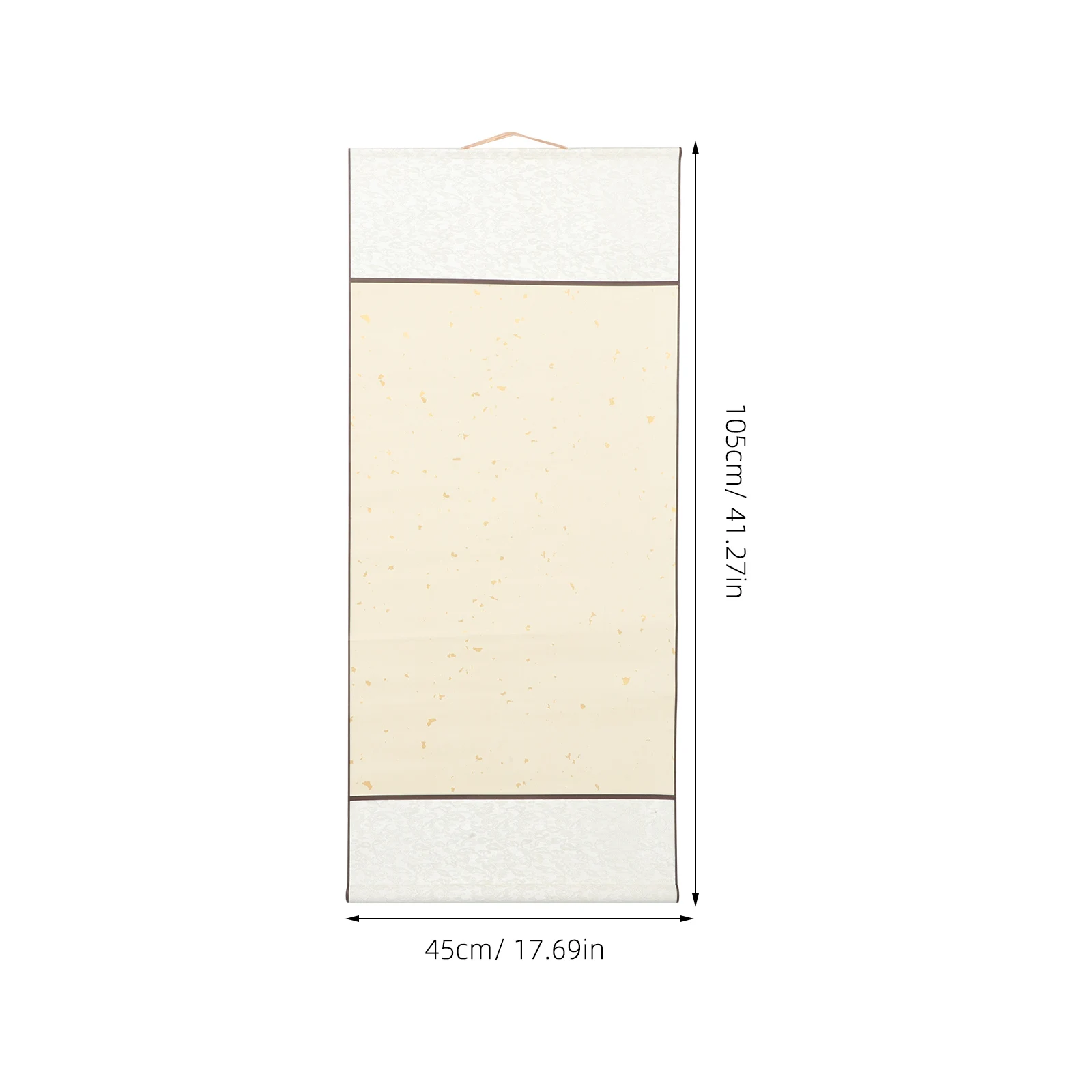 2 Rolls Chinese Calligraphy Scroll Blank Rice Paper Scrolls Painting Supply For Calligraphy Drawing Handmade Wood Calligraphy