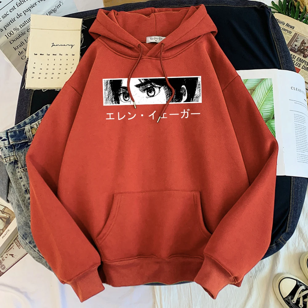 

Attack On Titan Eren Jaeger Printing Male Hoodies Warm Casual Tracksuit Thick Comfortable Sweatshirts Oversized Soft Men Hoody