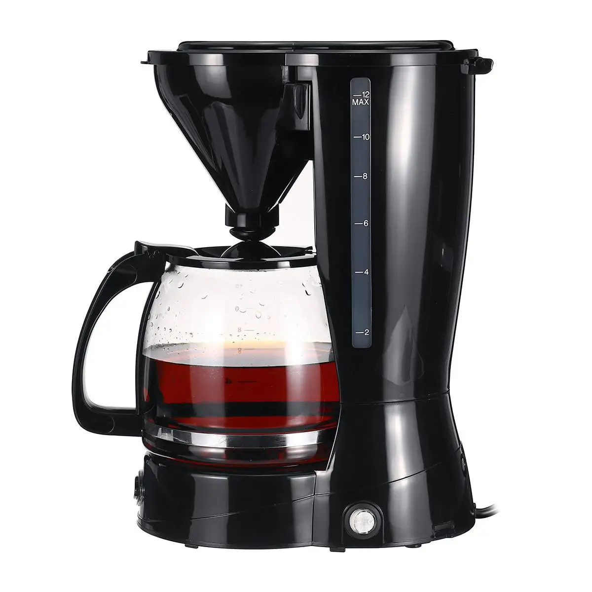 Multifunctional Coffee Machine Detachable Coffee Maker with Kettle Protective Espresso Maker Mini Drip Coffee Maker risenke 2 pin walkie talkie earpiece with ptt mic detachable cable to 3 5mm audio headset for kenwood bao feng two way radio