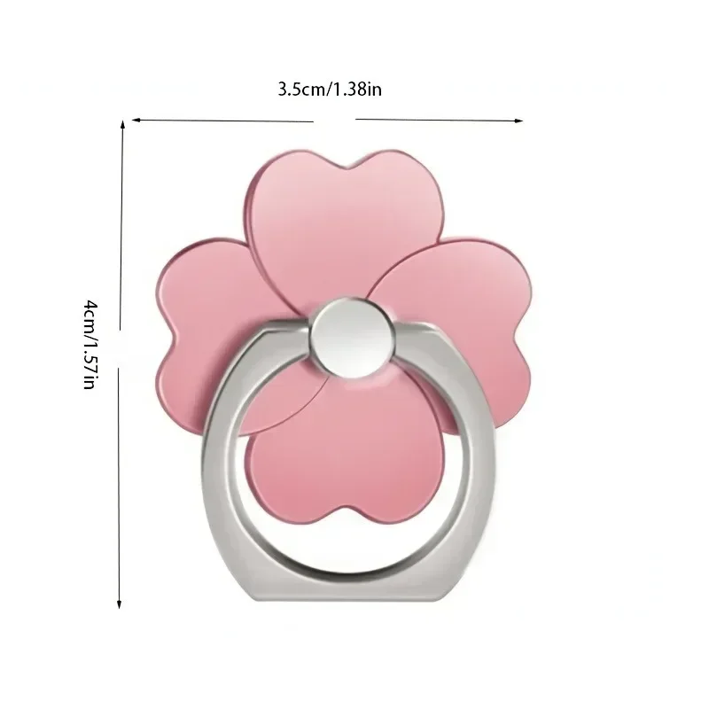 Drop-Proof Phone Ring Stand 360 Rotating for Mobile Phone Car Magnetic Mount Metal Folding Finger Stand Socket