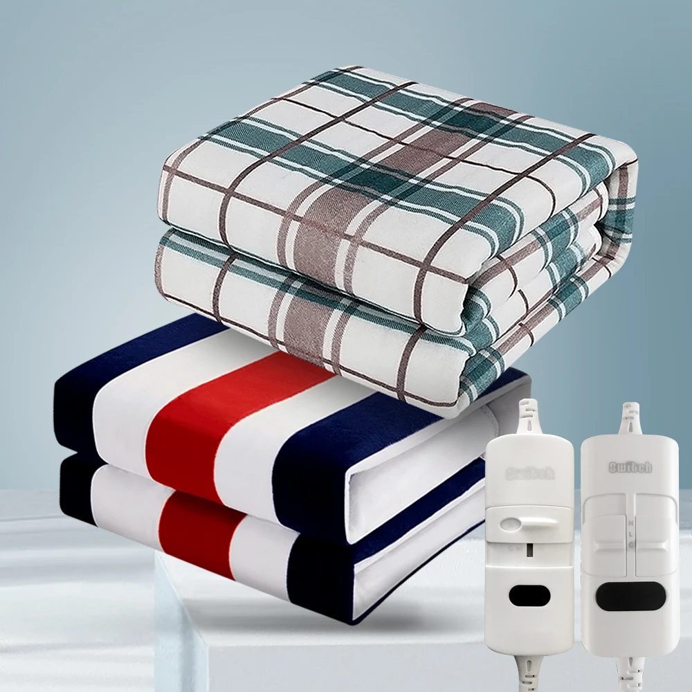 Electric Blanket 220/110V Heater Heated Single Thermal 70*150cm Electric Heating Winter Body Warmer