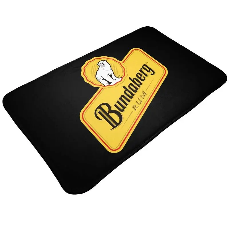 Bundaberg Rum Alcohol Bear Mat Rug Carpet Porch Simple Anti-Skid Fashionable Resist Dirt Mats