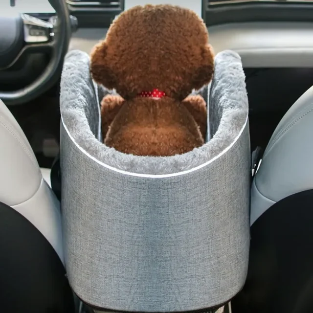Portable Car Safety Pet Seat for Small Dogs Cat Travel Central Control Cat DogBed Transport Dog Carrier Protector Dog Bags 6