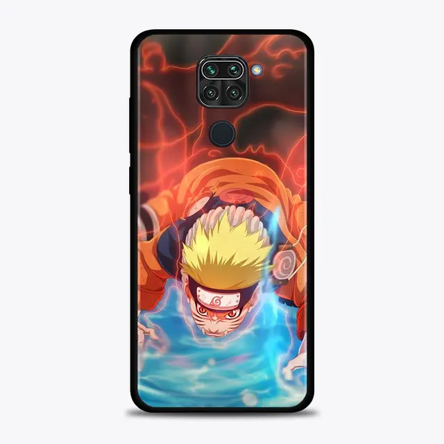 Phone Case For Xiaomi Redmi Note 9S 9 10 8 11 Pro 9T 8T 7 Cover for redmi k40 9A 9C Coque Silicone Capa Naruto Anime B11